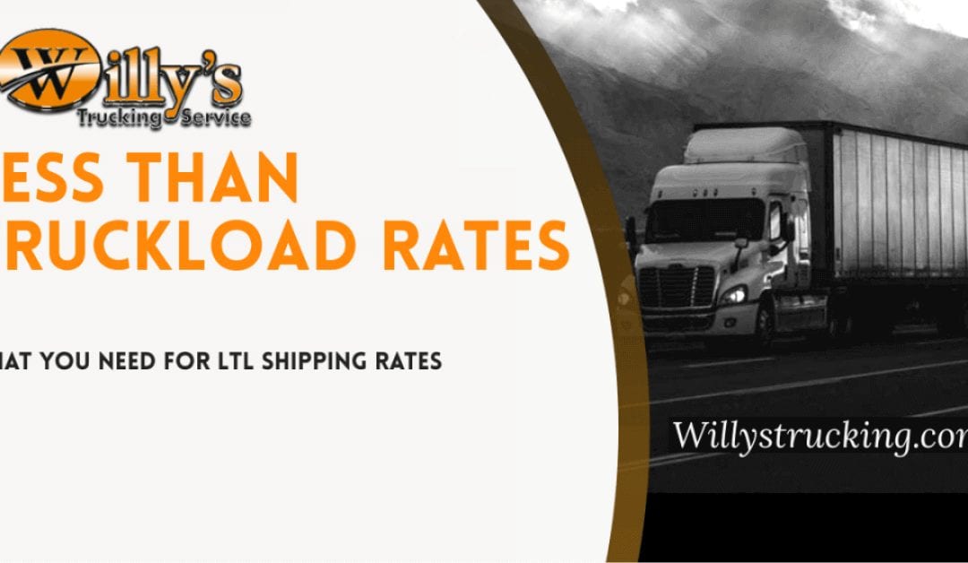 Less Than Truckload Rates